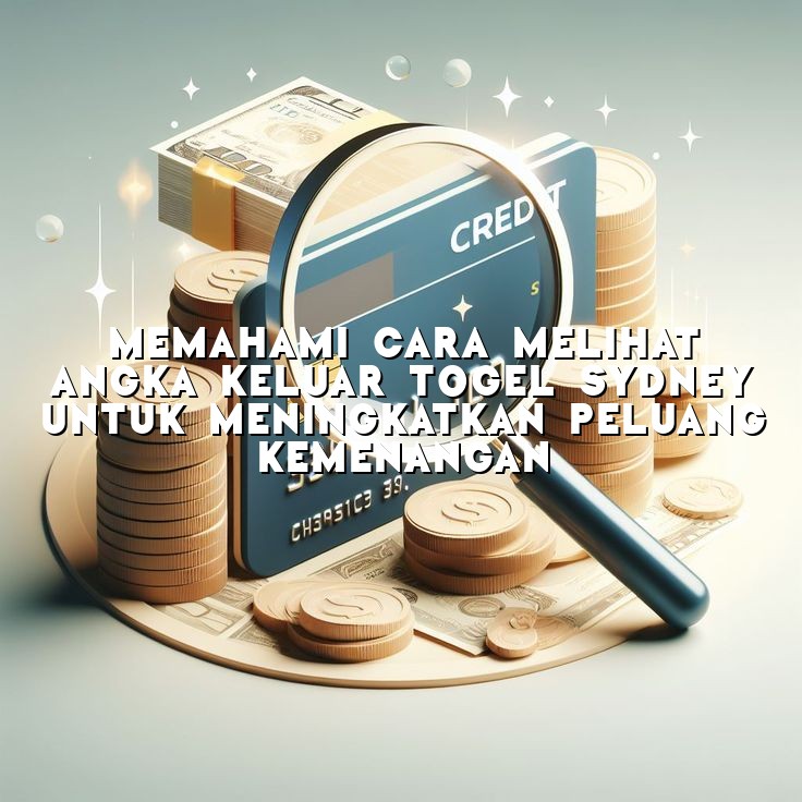 Memahami Cara Melihat Angka Keluar Togel Sydney untuk Meningkatkan Peluang Kemenangan