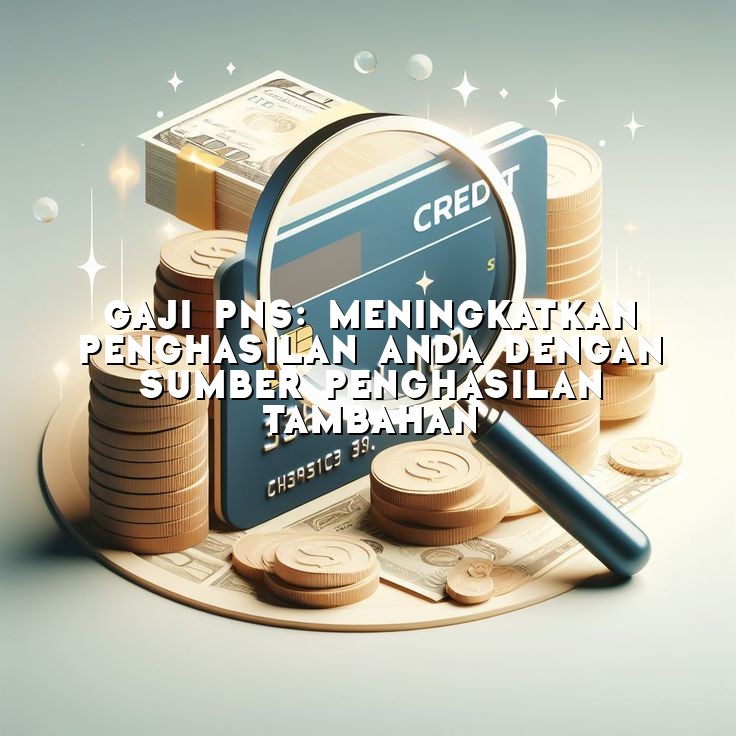 Gaji PNS: Meningkatkan Penghasilan Anda dengan Sumber Penghasilan Tambahan